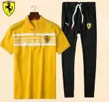 ferrari ensemble pantalon de sport sweat-shirt jogging orang